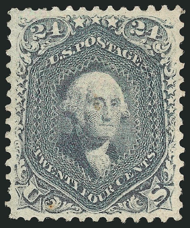 US Stamps Price Scott Catalog #70 - 1861 24c Washington. Robert Siegel Auction Galleries, Nov 2014, Sale 1084, Lot 3204
