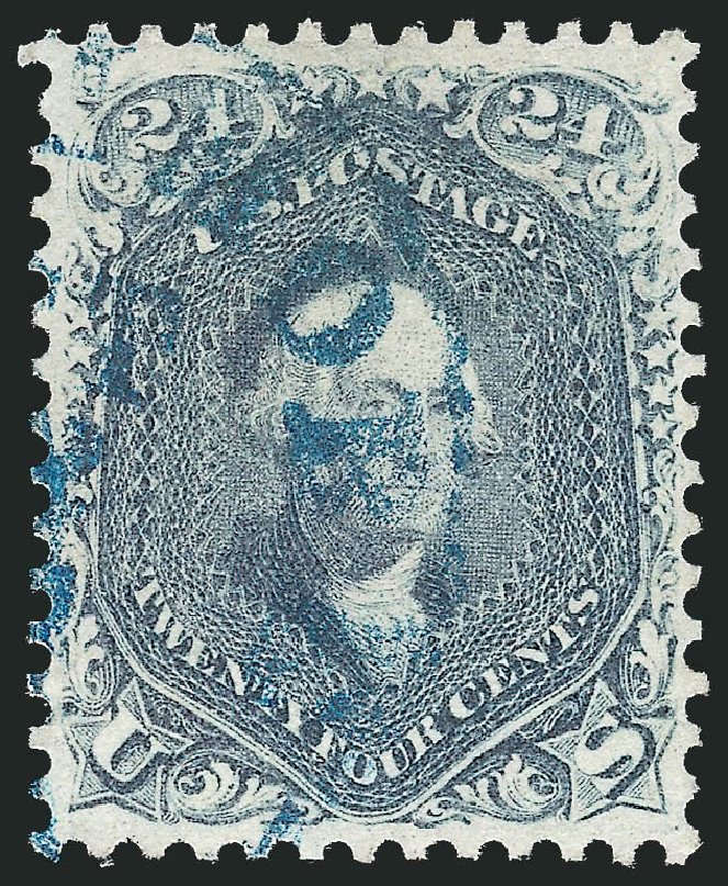Price of US Stamps Scott Catalog # 70: 1861 24c Washington. Robert Siegel Auction Galleries, Sep 2009, Sale 976, Lot 1344