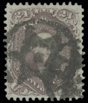 Prices of US Stamps Scott Cat. # 70: 1861 24c Washington. H.R. Harmer, May 2014, Sale 3005, Lot 1085