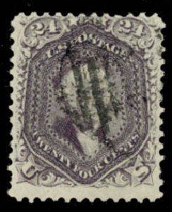 US Stamps Price Scott 70: 1861 24c Washington. Daniel Kelleher Auctions, May 2014, Sale 652, Lot 165