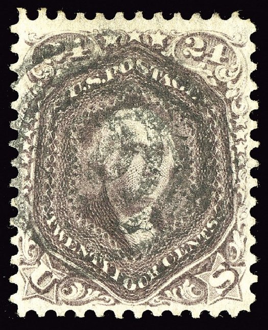 US Stamp Prices Scott Cat. 70 - 24c 1861 Washington. Spink Shreves Galleries, May 2014, Sale 148, Lot 85