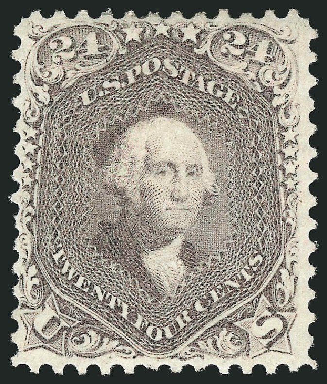 Cost of US Stamp Scott Catalogue #70: 24c 1861 Washington. Robert Siegel Auction Galleries, Mar 2013, Sale 1040, Lot 1292