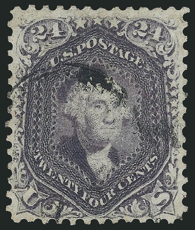 US Stamps Prices Scott 70 - 24c 1861 Washington. Robert Siegel Auction Galleries, Nov 2013, Sale 1061, Lot 3482