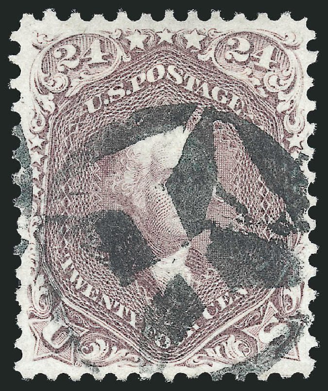 Prices of US Stamp Scott Catalogue # 70 - 24c 1861 Washington. Robert Siegel Auction Galleries, Sep 2009, Sale 976, Lot 1342