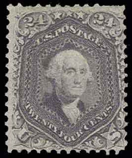 US Stamps Price Scott Catalogue 70 - 24c 1861 Washington. H.R. Harmer, Nov 2013, Sale 3004, Lot 1063