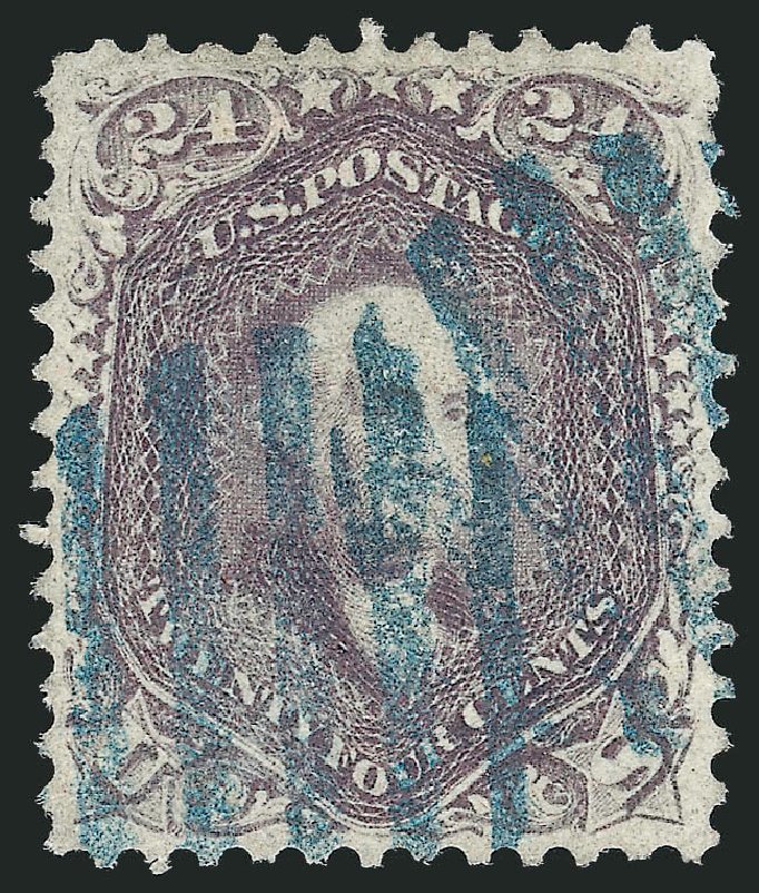 Value of US Stamp Scott Cat. 70 - 24c 1861 Washington. Robert Siegel Auction Galleries, Dec 2013, Sale 1062, Lot 223