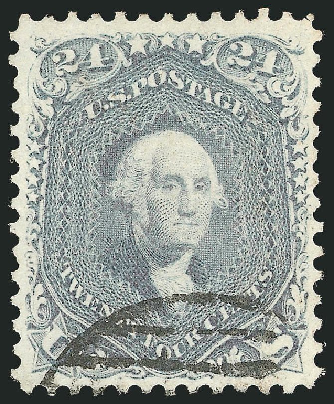 Cost of US Stamps Scott Cat. 70 - 24c 1861 Washington. Robert Siegel Auction Galleries, Dec 2013, Sale 1062, Lot 216