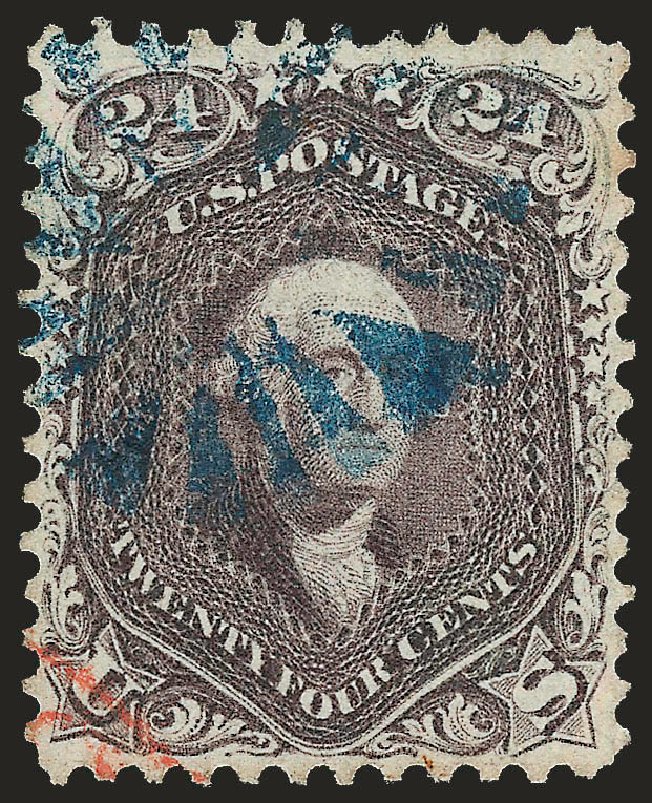 Value of US Stamp Scott 70: 24c 1861 Washington. Robert Siegel Auction Galleries, Sep 2009, Sale 976, Lot 1336