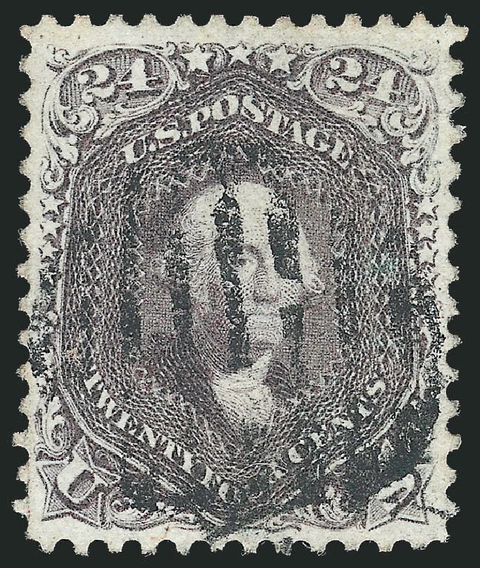 US Stamps Prices Scott Catalog #70 - 24c 1861 Washington. Robert Siegel Auction Galleries, Sep 2009, Sale 976, Lot 1346