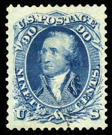 Prices of US Stamp Scott #72: 90c 1861 Washington. Matthew Bennett International, Sep 2011, Sale 338, Lot 1747