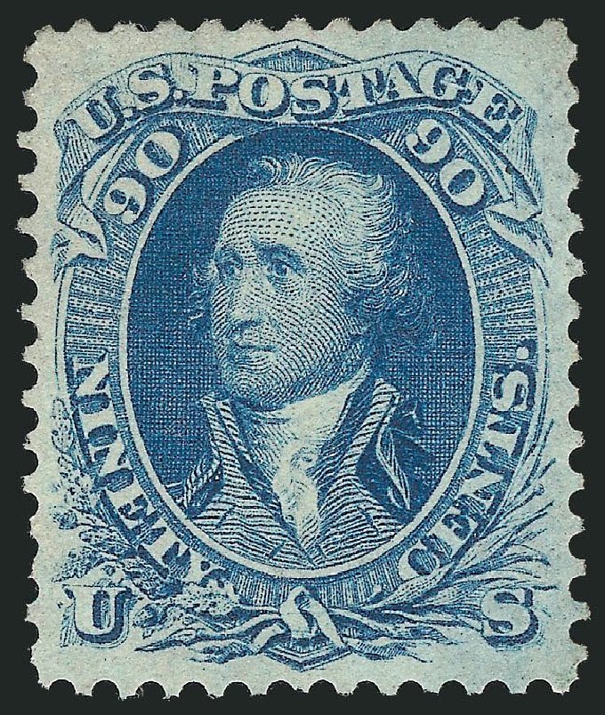 Price of US Stamp Scott Catalogue # 72: 90c 1861 Washington. Robert Siegel Auction Galleries, Mar 2013, Sale 1040, Lot 1297