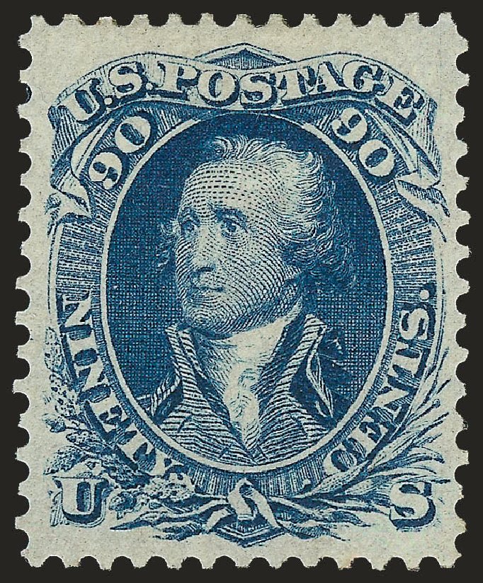 Prices of US Stamp Scott Catalog #72 - 1861 90c Washington. Robert Siegel Auction Galleries, Dec 2008, Sale 967, Lot 4178