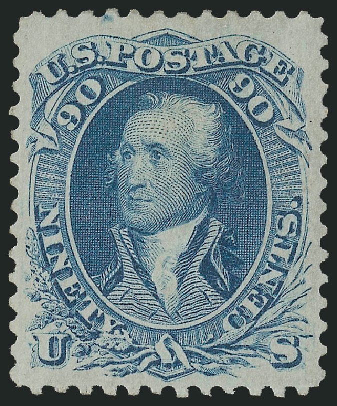 US Stamps Prices Scott Catalog # 72: 90c 1861 Washington. Robert Siegel Auction Galleries, Dec 2009, Sale 978, Lot 1018