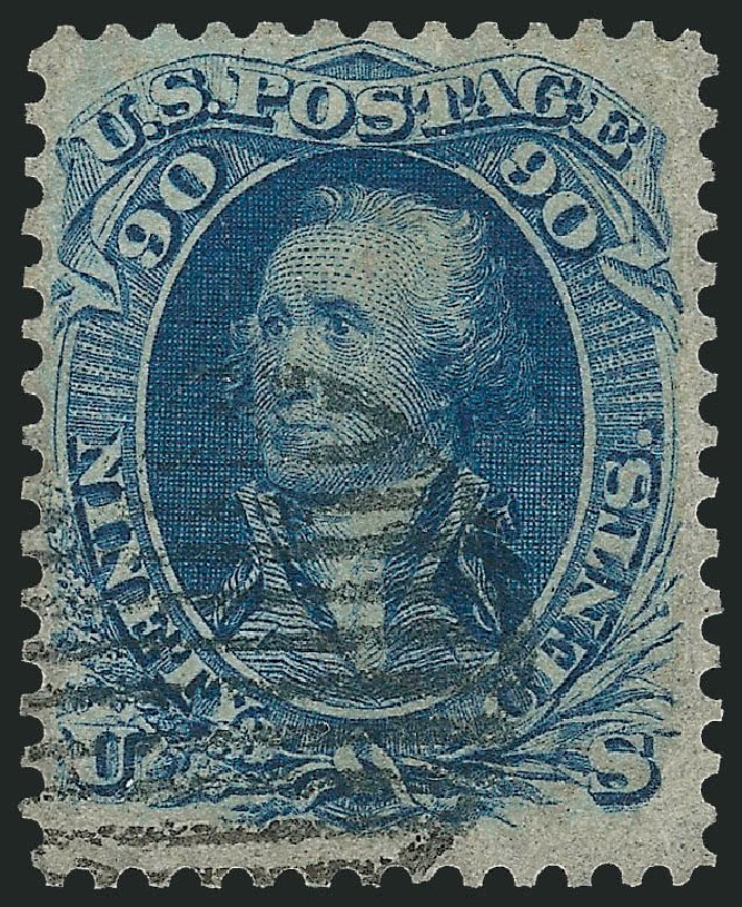 Price of US Stamps Scott Catalog 72: 90c 1861 Washington. Robert Siegel Auction Galleries, Mar 2011, Sale 1007, Lot 2219