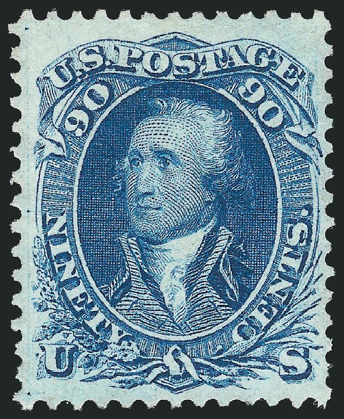 Prices of US Stamp Scott #72: 1861 90c Washington. Robert Siegel Auction Galleries, Dec 2011, Sale 1017, Lot 529