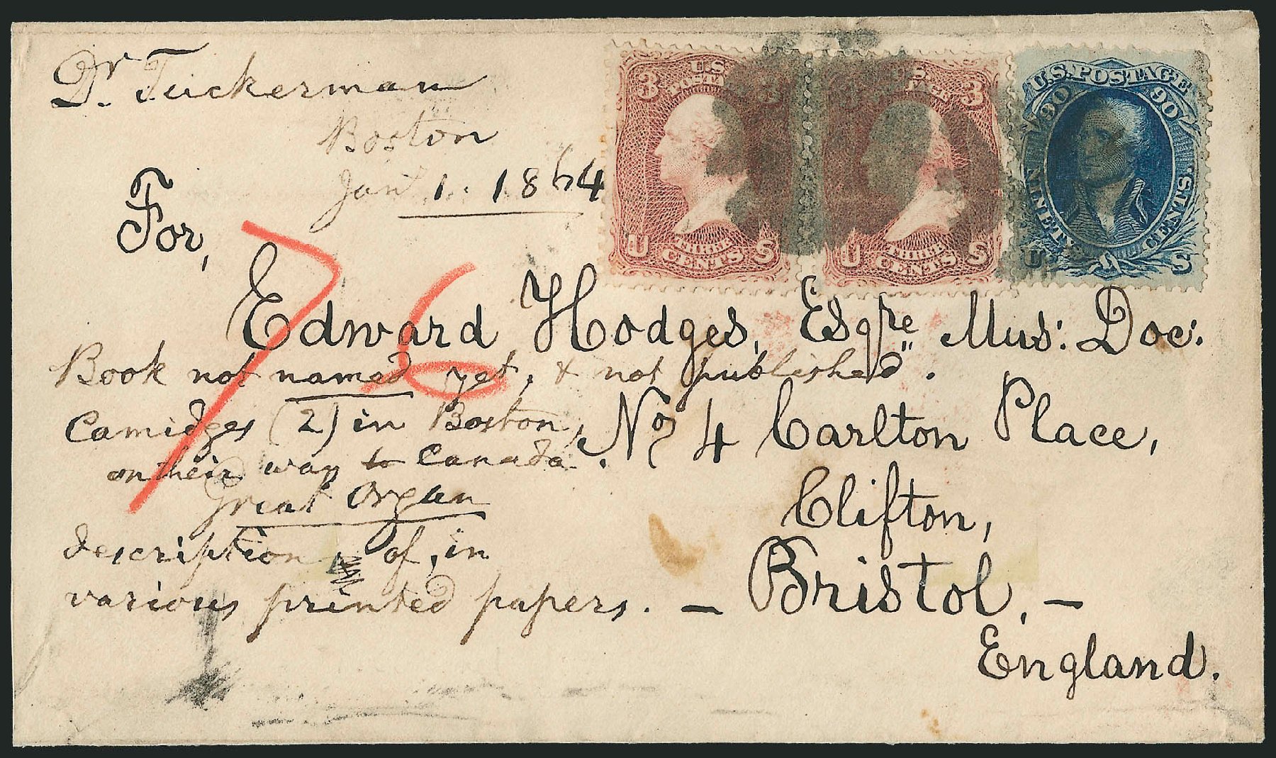 Values of US Stamps Scott #72: 90c 1861 Washington. Robert Siegel Auction Galleries, Dec 2010, Sale 1000, Lot 1070