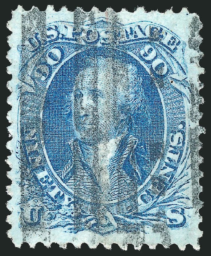 US Stamps Price Scott Catalog #72: 90c 1861 Washington. Robert Siegel Auction Galleries, Oct 2011, Sale 1014, Lot 1200
