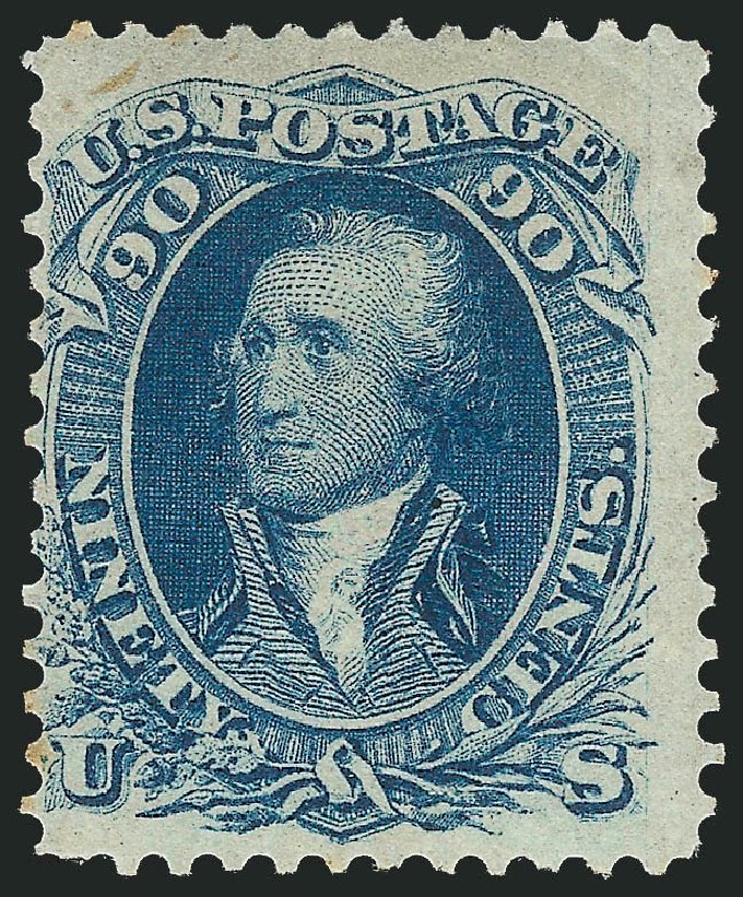 US Stamps Value Scott Cat. 72: 90c 1861 Washington. Robert Siegel Auction Galleries, Jul 2013, Sale 1050, Lot 200