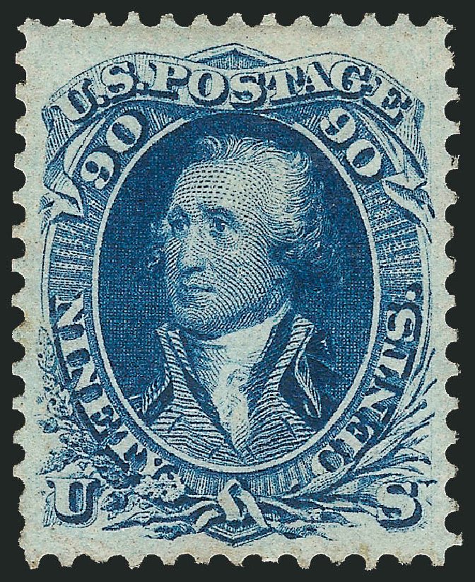 Price of US Stamp Scott 72: 90c 1861 Washington. Robert Siegel Auction Galleries, Nov 2013, Sale 1057, Lot 630