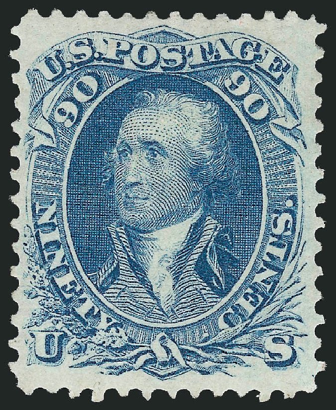 Cost of US Stamps Scott # 72 - 1861 90c Washington. Robert Siegel Auction Galleries, Feb 2010, Sale 983, Lot 50
