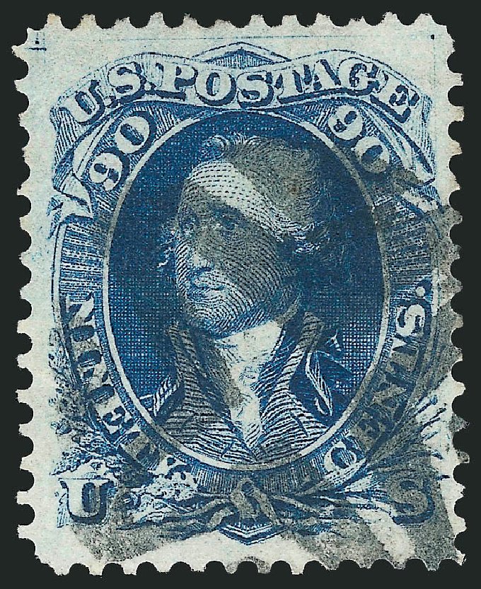 US Stamps Price Scott Catalogue # 72 - 90c 1861 Washington. Robert Siegel Auction Galleries, Jul 2013, Sale 1050, Lot 201