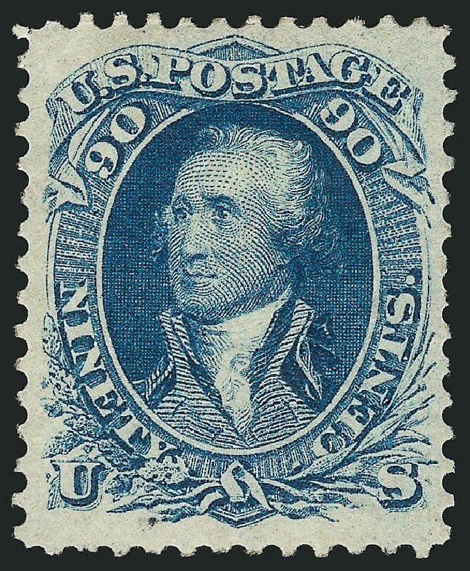 Value of US Stamps Scott Catalogue 72: 90c 1861 Washington. Robert Siegel Auction Galleries, Sep 2014, Sale 1078, Lot 174