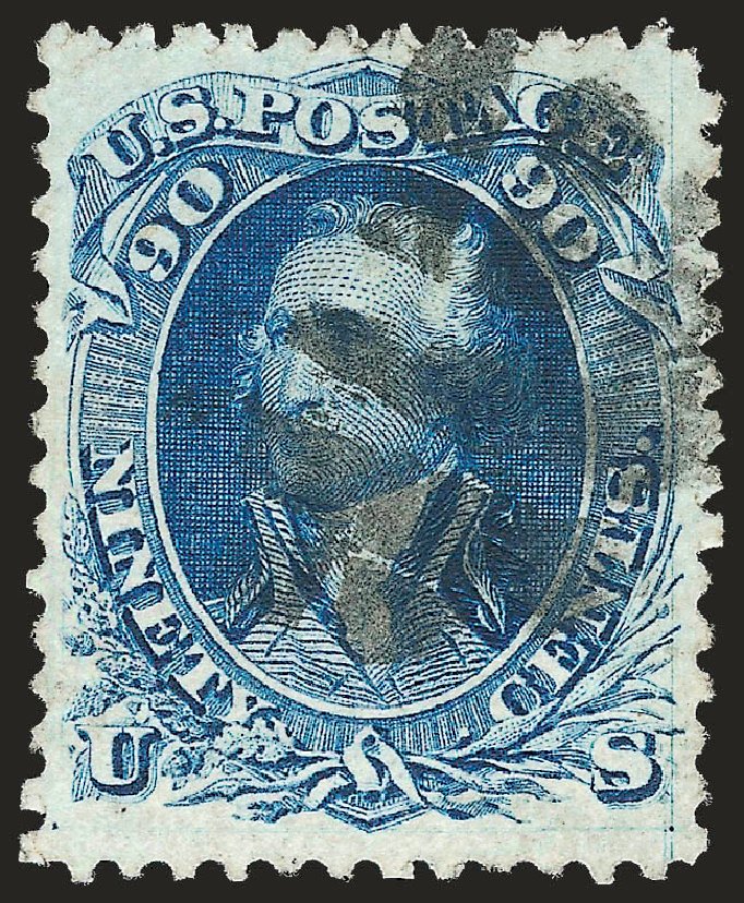 US Stamp Prices Scott # 72: 90c 1861 Washington. Robert Siegel Auction Galleries, Sep 2009, Sale 976, Lot 1354
