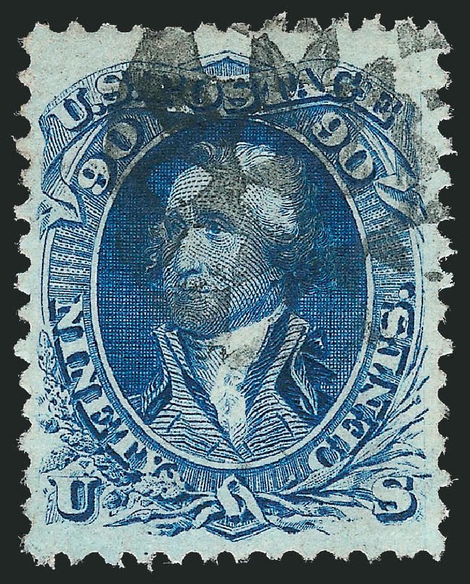 Cost of US Stamps Scott Cat. 72: 90c 1861 Washington. Robert Siegel Auction Galleries, Apr 2010, Sale 984, Lot 304