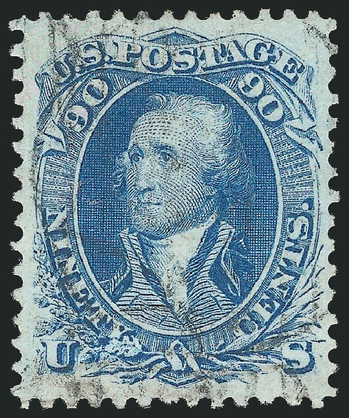 Costs of US Stamp Scott 72 - 90c 1861 Washington. Robert Siegel Auction Galleries, Jun 2012, Sale 1024, Lot 122