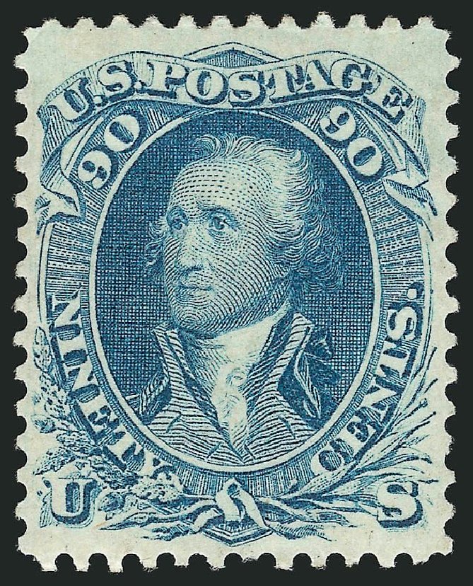 Costs of US Stamps Scott Cat. # 72 - 90c 1861 Washington. Robert Siegel Auction Galleries, Sep 2014, Sale 1078, Lot 173