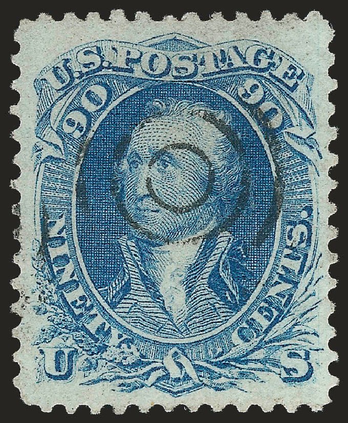 US Stamps Prices Scott # 72: 90c 1861 Washington. Robert Siegel Auction Galleries, Apr 2010, Sale 984, Lot 303