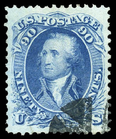 US Stamp Price Scott Cat. #72: 1861 90c Washington. Matthew Bennett International, Feb 2012, Sale 340, Lot 176