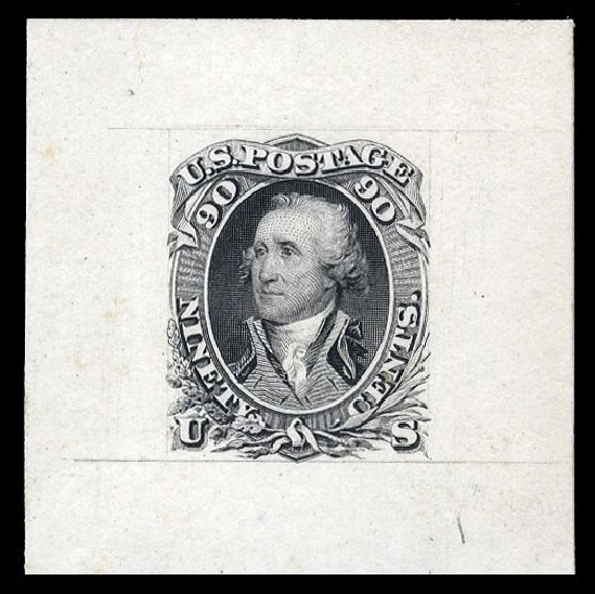 Prices of US Stamps Scott Catalogue # 72 - 90c 1861 Washington. Cherrystone Auctions, Apr 2010, Sale 201004, Lot 106