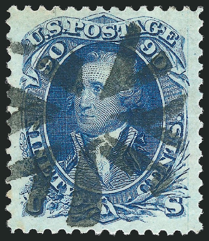 Price of US Stamp Scott Catalog # 72 - 1861 90c Washington. Robert Siegel Auction Galleries, Dec 2013, Sale 1062, Lot 236