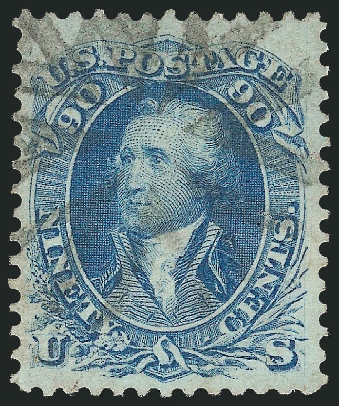 Value of US Stamps Scott Catalog #72: 90c 1861 Washington. Robert Siegel Auction Galleries, Nov 2014, Sale 1084, Lot 3216