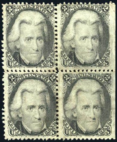Costs of US Stamp Scott Catalog # 73: 2c 1861 Jackson. Harmer-Schau Auction Galleries, Feb 2010, Sale 84, Lot 1347