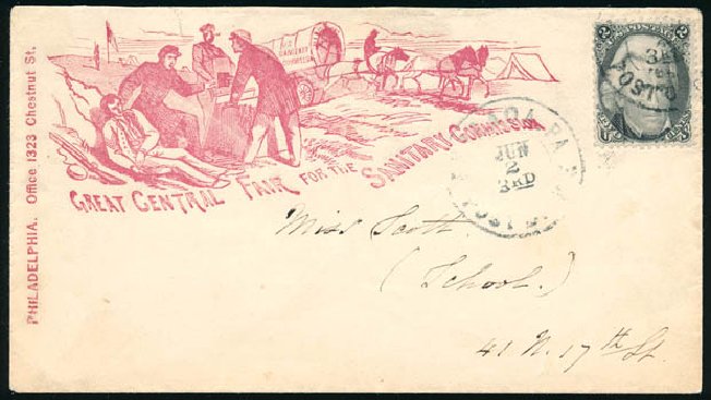 Cost of US Stamps Scott Cat. #73 - 1861 2c Jackson. Schuyler J. Rumsey Philatelic Auctions, Apr 2015, Sale 60, Lot 1867