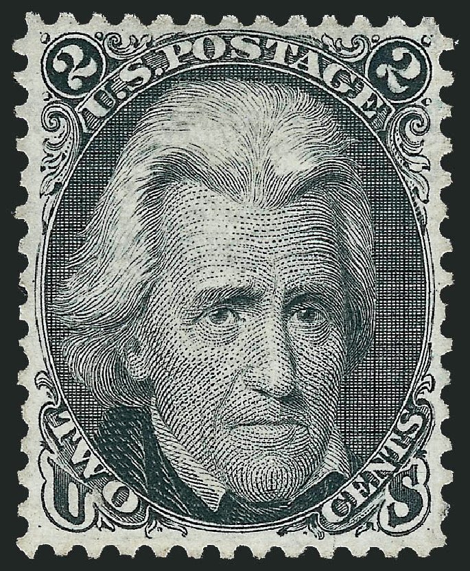 Price of US Stamp Scott 73: 2c 1861 Jackson. Robert Siegel Auction Galleries, Oct 2008, Sale 963, Lot 528