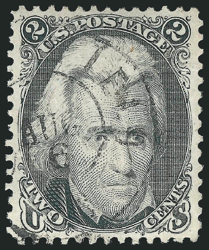 US Stamps Price Scott Catalogue #73 - 2c 1861 Jackson. Robert Siegel Auction Galleries, Sep 2009, Sale 976, Lot 1358