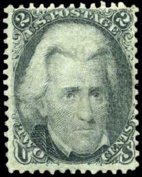 Prices of US Stamps Scott Catalogue 73: 2c 1861 Jackson. Harmer-Schau Auction Galleries, Oct 2010, Sale 87, Lot 119