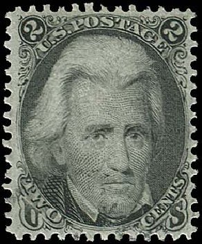 Price of US Stamp Scott Catalog #73: 1861 2c Jackson. Regency-Superior, Nov 2014, Sale 108, Lot 179