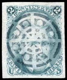 Price of US Stamp Scott Cat. #73 - 1861 2c Jackson. Schuyler J. Rumsey Philatelic Auctions, Apr 2015, Sale 60, Lot 1809