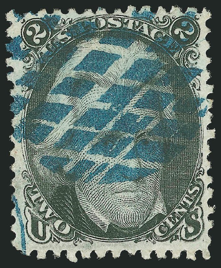 Cost of US Stamps Scott Catalogue #73: 1861 2c Jackson. Robert Siegel Auction Galleries, Dec 2013, Sale 1062, Lot 239