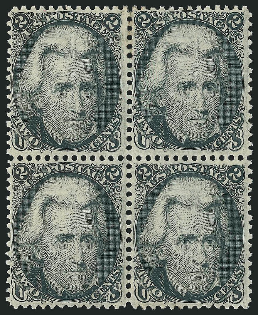 Price of US Stamp Scott Catalogue 73: 2c 1861 Jackson. Robert Siegel Auction Galleries, Nov 2014, Sale 1084, Lot 3219