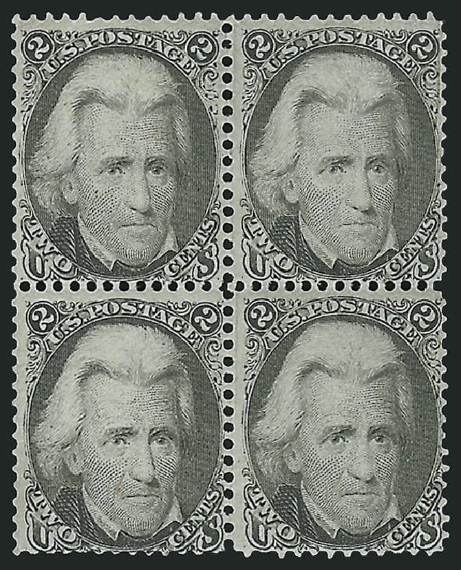 Price of US Stamps Scott Catalog #73: 2c 1861 Jackson. Robert Siegel Auction Galleries, Oct 2008, Sale 963, Lot 529