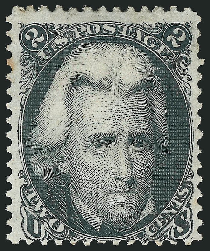 Value of US Stamp Scott Catalog #73: 2c 1861 Jackson. Robert Siegel Auction Galleries, Sep 2010, Sale 993, Lot 399