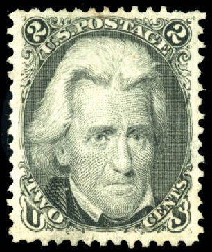 US Stamp Values Scott # 73 - 2c 1861 Jackson. Matthew Bennett International, Dec 2008, Sale 330, Lot 1510