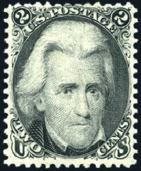 US Stamps Prices Scott Catalog #73: 2c 1861 Jackson. Harmer-Schau Auction Galleries, Oct 2010, Sale 87, Lot 120