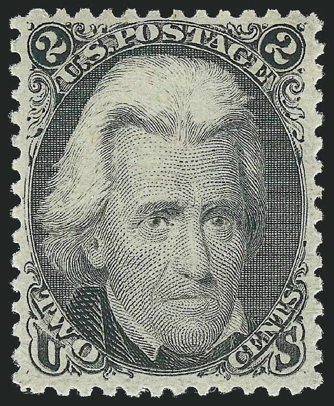 Values of US Stamp Scott Cat. 73 - 2c 1861 Jackson. Robert Siegel Auction Galleries, Mar 2011, Sale 1007, Lot 2220