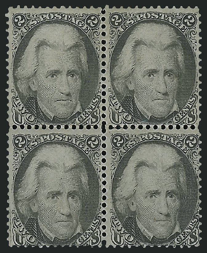 Value of US Stamp Scott Catalog # 73 - 2c 1861 Jackson. Robert Siegel Auction Galleries, Oct 2008, Sale 963, Lot 530